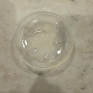 Vintage very rare art deco Sabino France hirondelle swallows Glass Dish